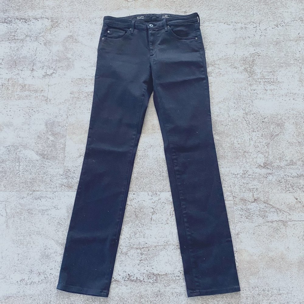 AG Jeans: The Harper Jean: Straight Leg: Black Wash: Size: 29: AG-30266